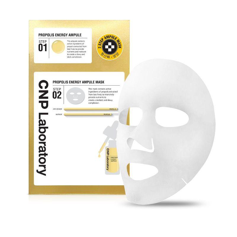 CNP 2-Step Propolis Energy Ampule Mask 5 Sheets