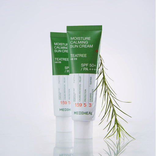 MEDIHEAL Moisture Calming Sun Cream Tea Tree 50ml (SPF 50+, PA++++)